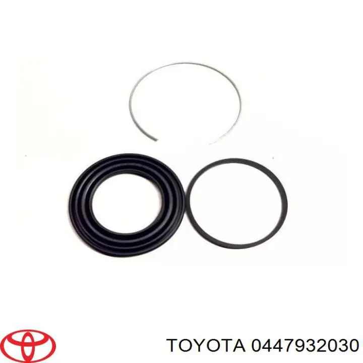 Juego de reparación, pinza de freno delantero 0447932030 Toyota