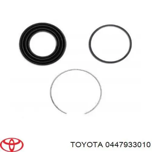 Juego de reparación, pinza de freno delantero 0447933010 Toyota