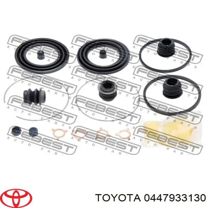 0447933130 Toyota ремкомплект суппорта тормозного переднего