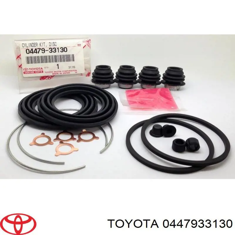 Купить 0447933130 Toyota Ремкомплект переднего суппорта