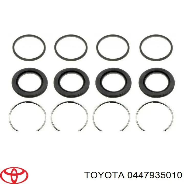 Купить 0447935010 Toyota Ремкомплект переднего суппорта