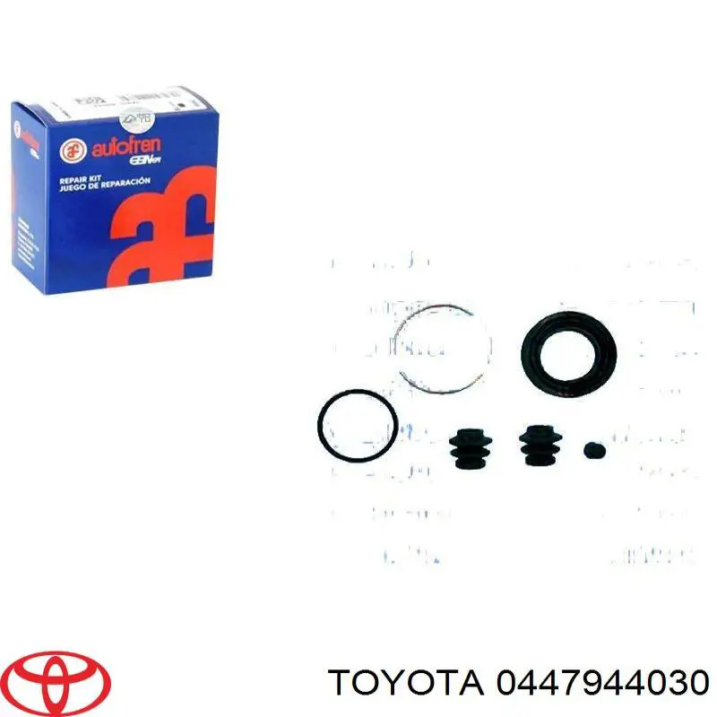 0447944030 Toyota ремкомплект суппорта тормозного заднего