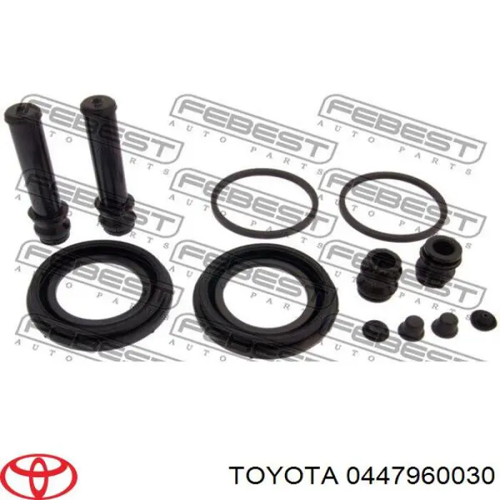 Купить 0447960030 Toyota Ремкомплект суппорта тормозного, заднего