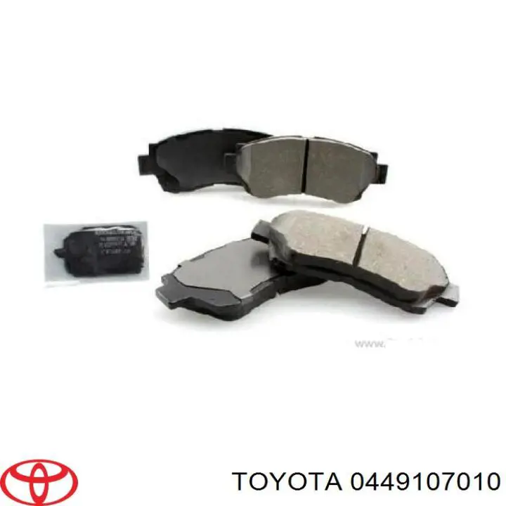 Передние тормозные колодки 0449107010 Toyota