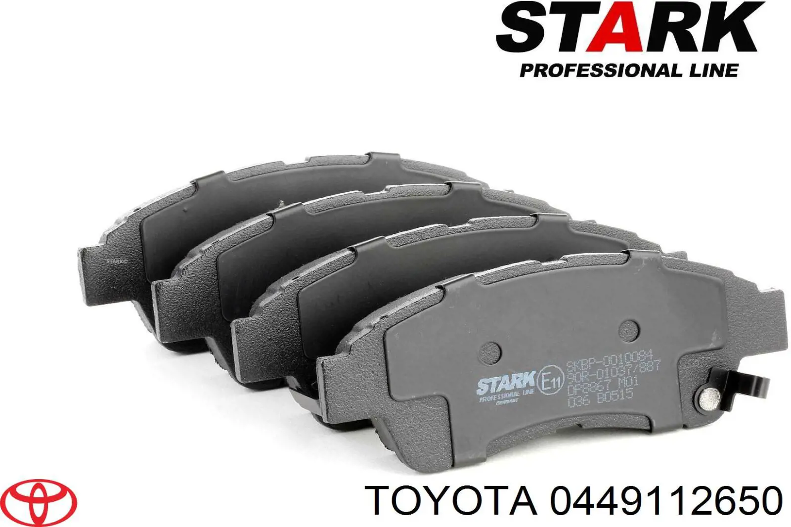 Колодки Toyota 0449112650 цена, от 18.11 USD
