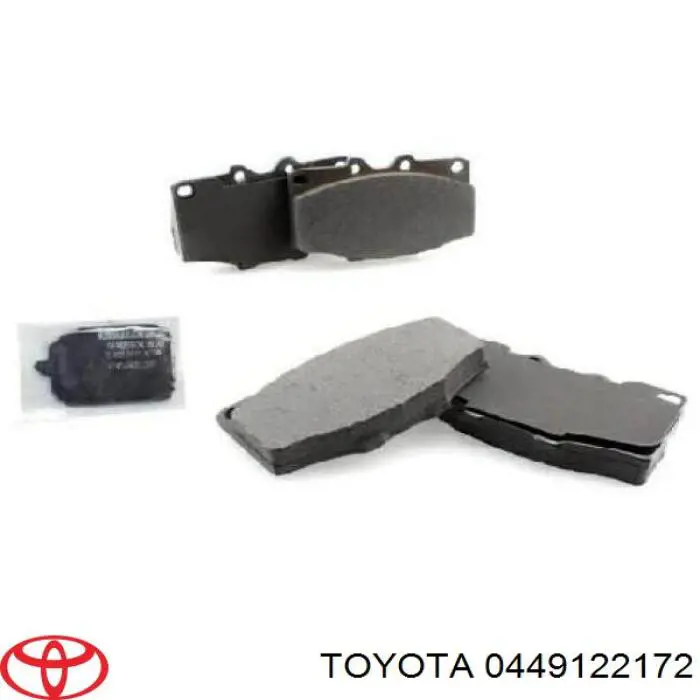 Передние тормозные колодки 0449122172 Toyota