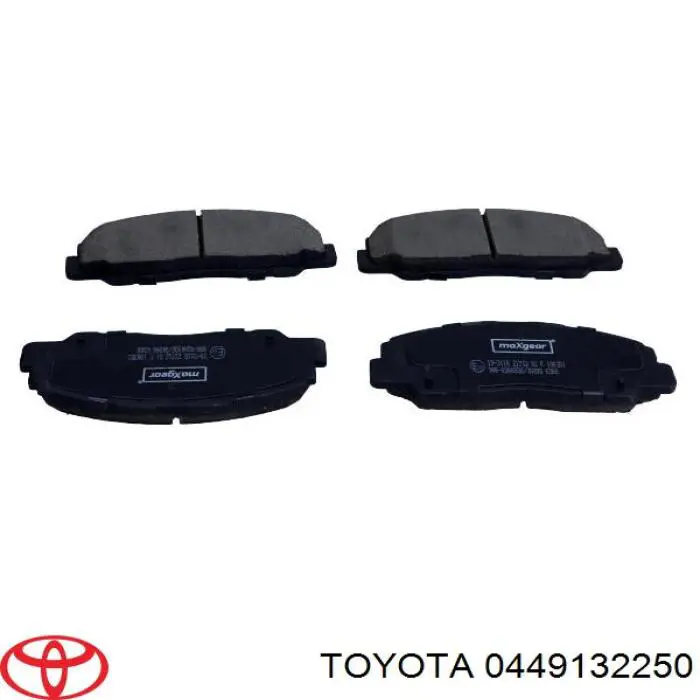 0449132250 Toyota передние тормозные колодки