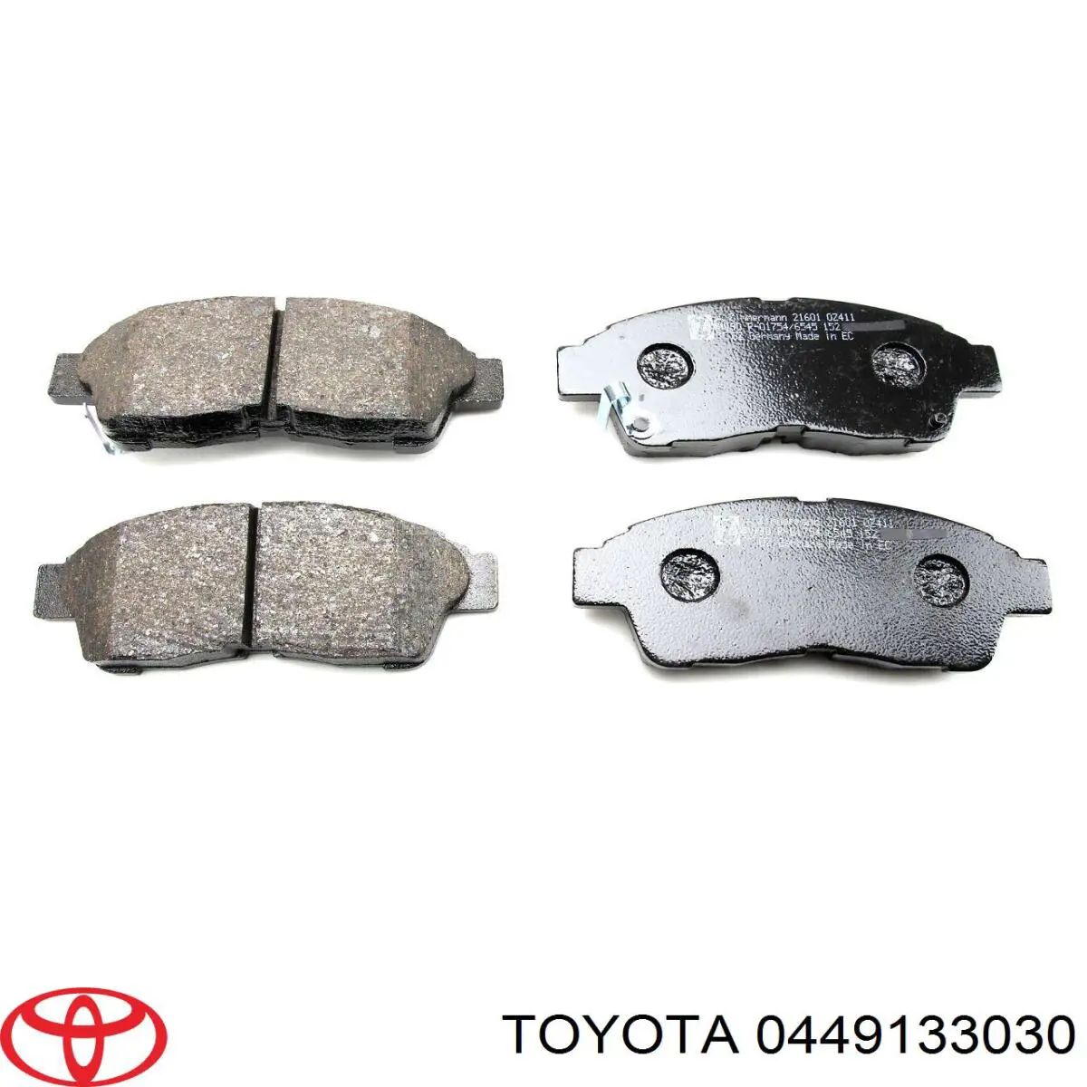 Колодки Toyota 0449133030 цена, от 18.17 USD