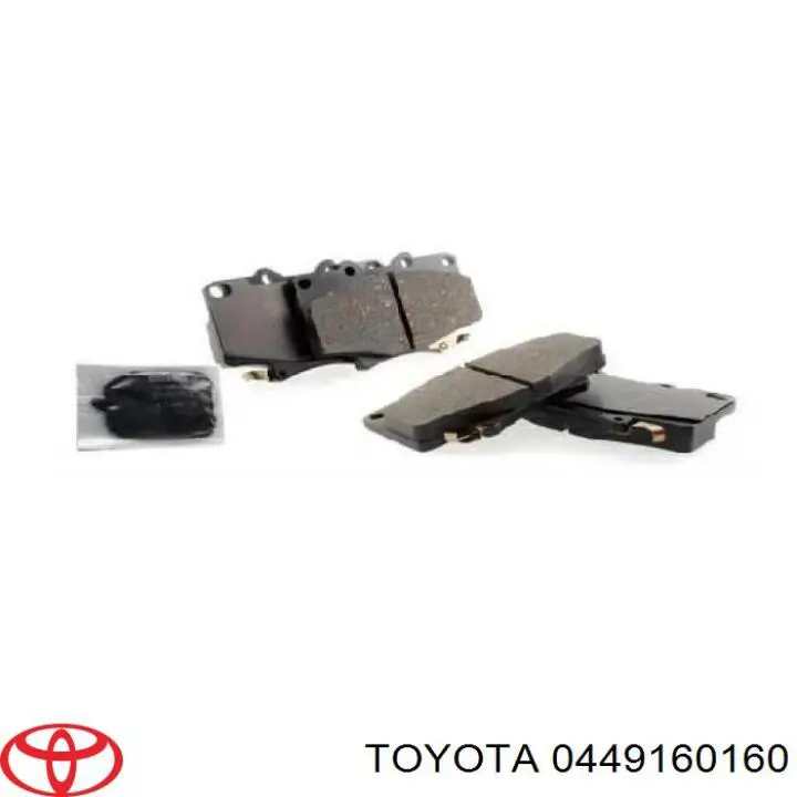 Передние тормозные колодки 0449160160 Toyota