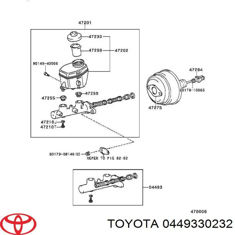 0449330232 Toyota 