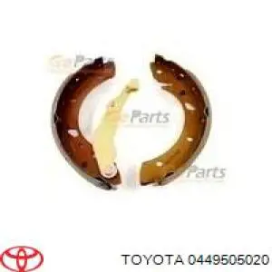 Задние барабанные колодки 0449505020 Toyota