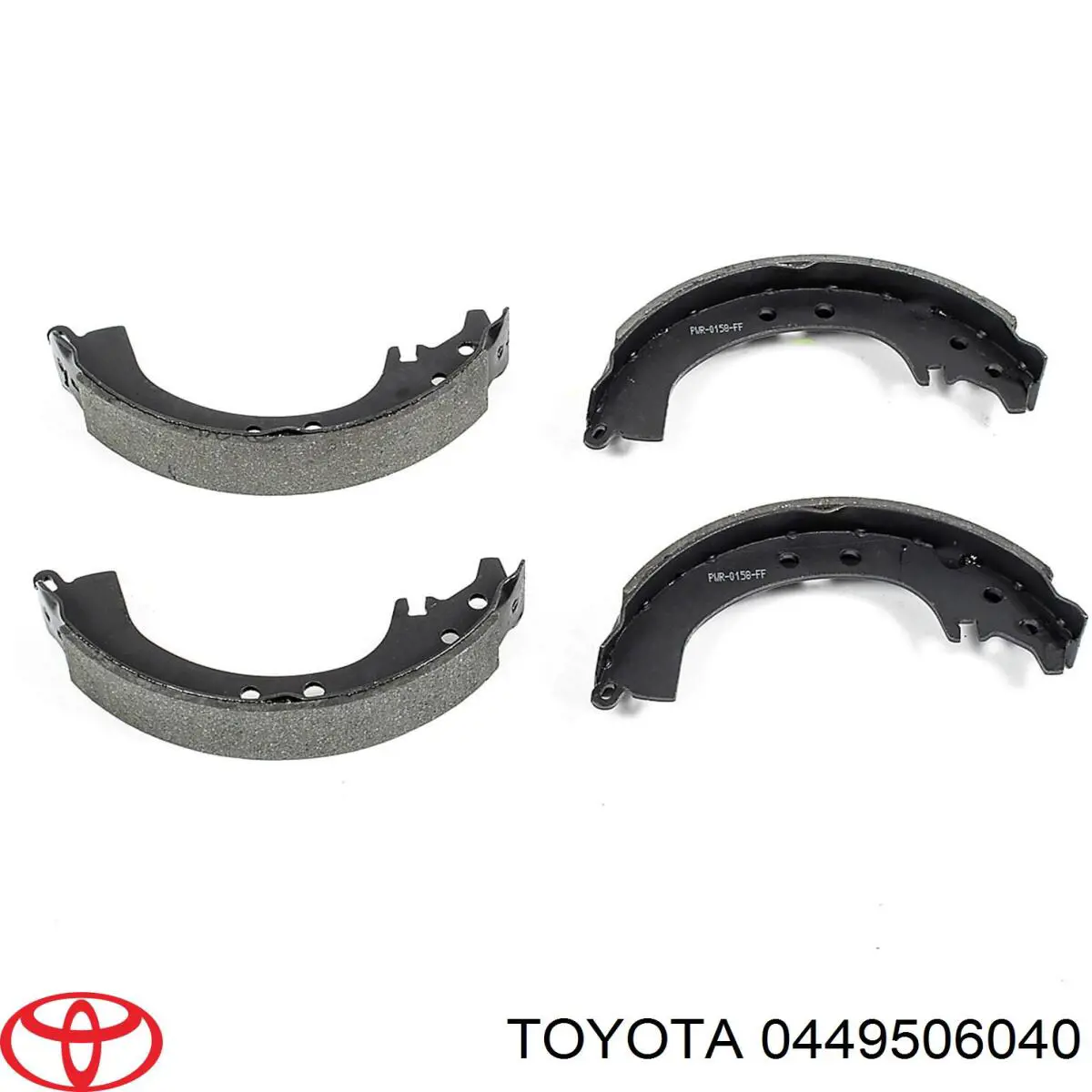 Тормоза рабочие задние ножные и тормозные барабаны Toyota 0449506040 цена, от 84.27 USD