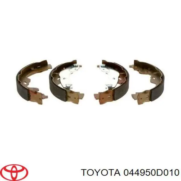 044950D010 Toyota колодки тормозные задние барабанные