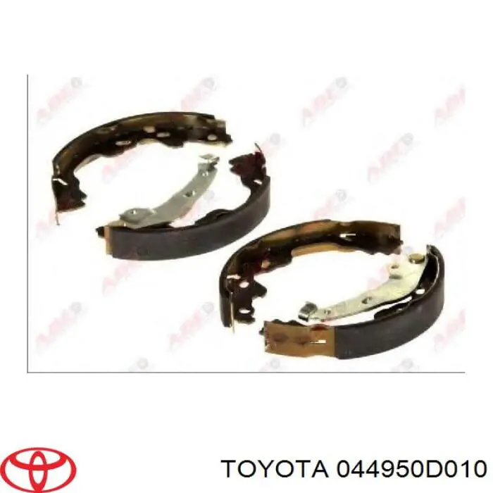 Zapatas de frenos de tambor traseras 044950D010 Toyota