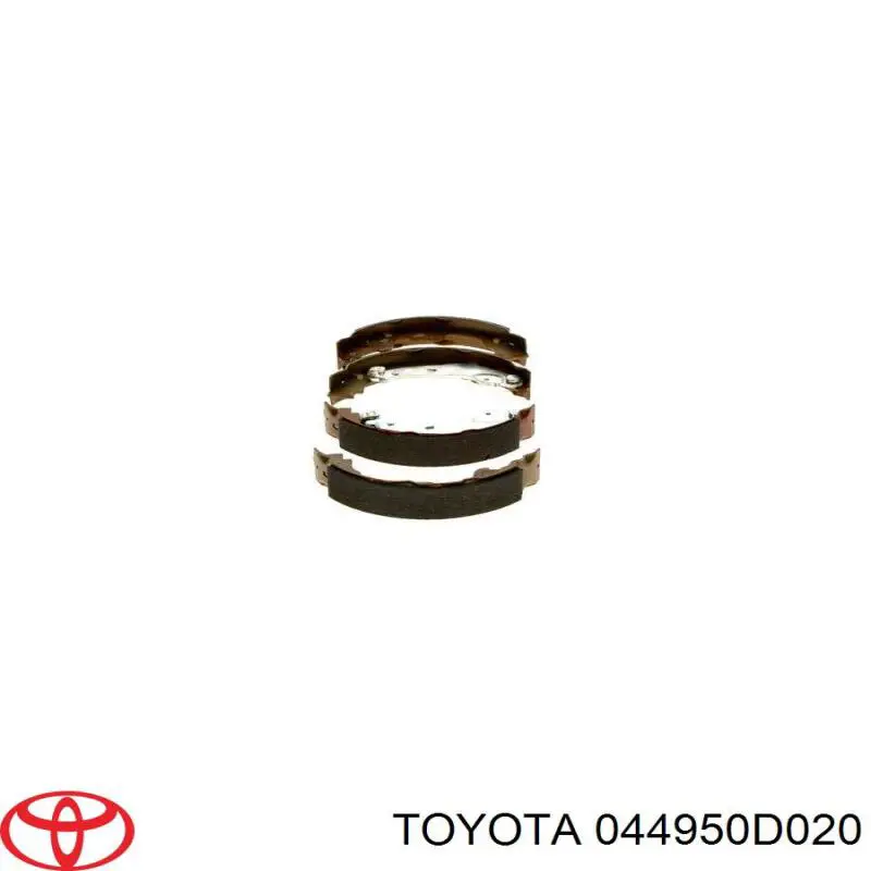 Купить 044950D020 Toyota Задние барабанные тормозные колодки