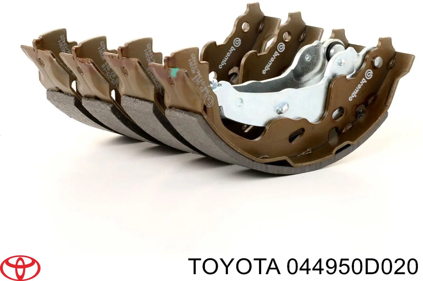 Задние барабанные колодки 044950D020 Toyota