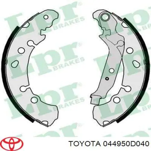 Тормоза рабочие задние ножные и тормозные барабаны Toyota 044950D040 цена, от 22.17 USD