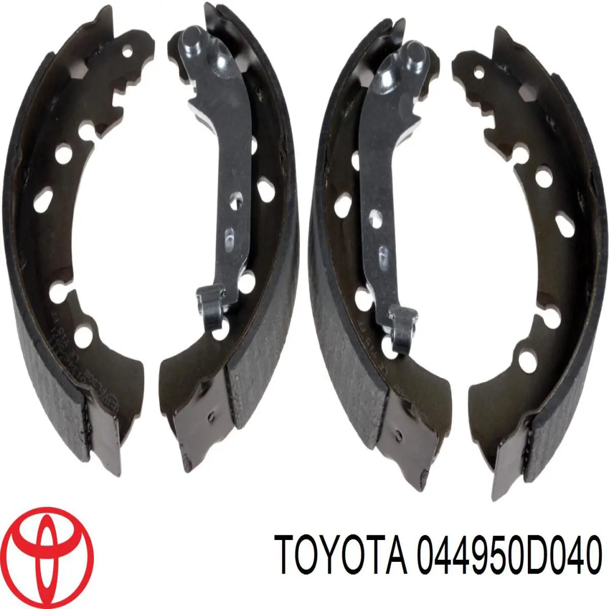 Задние барабанные колодки 044950D040 Toyota