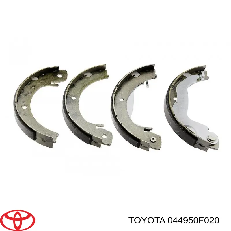 Купить 044950F020 Toyota Колодки ручника/стояночного тормоза