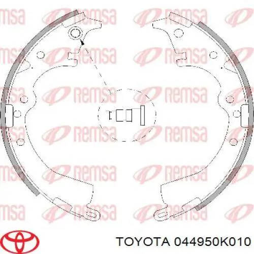 Тормоза рабочие задние ножные и тормозные барабаны Toyota 044950K010 цена, от 15.89 USD