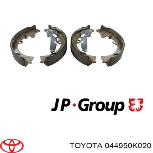 Задние барабанные колодки 044950K020 Toyota