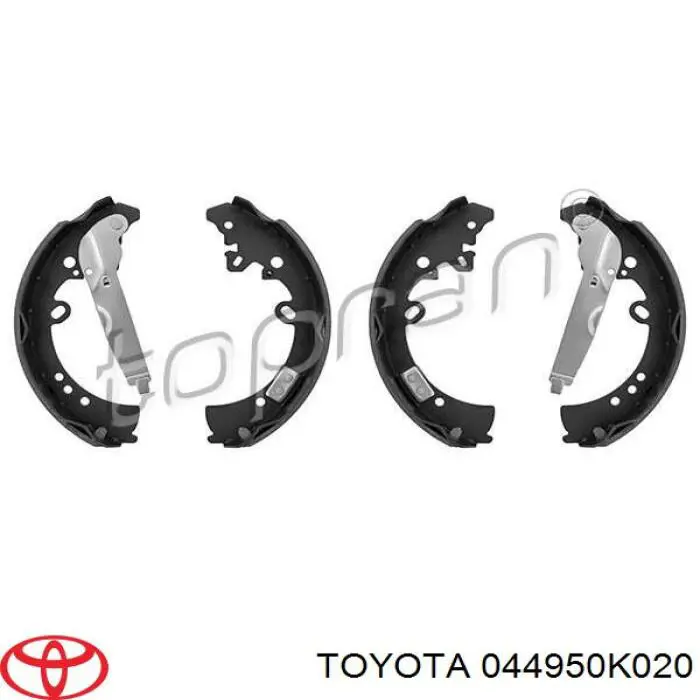 Тормоза рабочие задние ножные и тормозные барабаны Toyota 044950K020 цена, от 44.99 USD