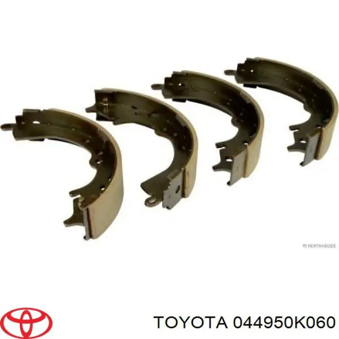 Купить 044950K060 Toyota Задние барабанные тормозные колодки