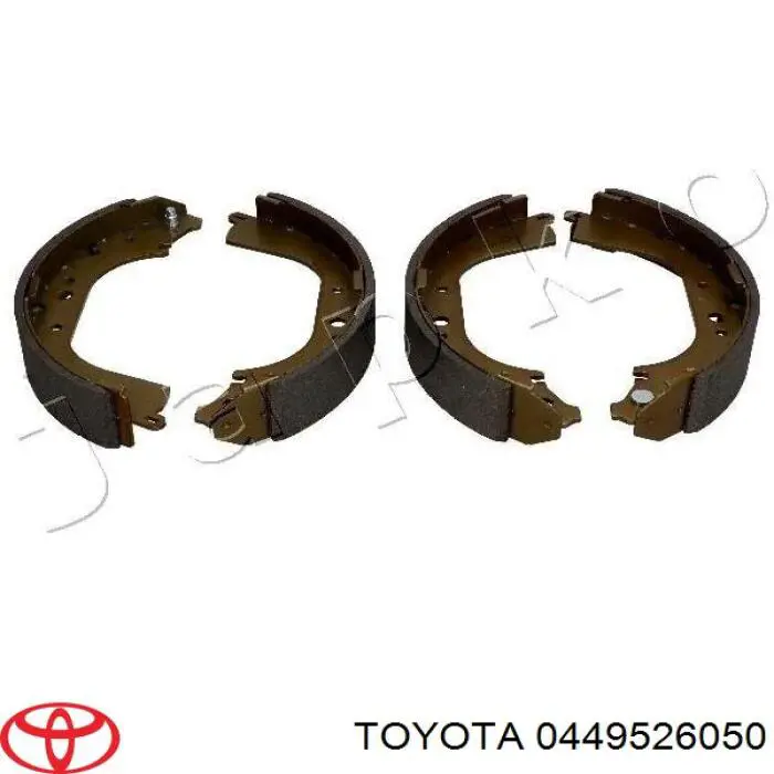 0449526050 Toyota колодки тормозные задние барабанные