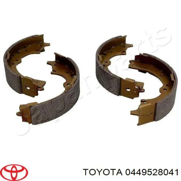 0449528041 Toyota колодки тормозные задние барабанные