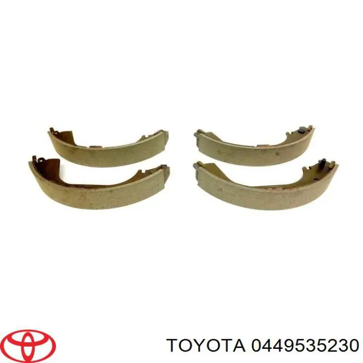 Тормоза рабочие задние ножные и тормозные барабаны Toyota 0449535230 цена, от 36.20 USD