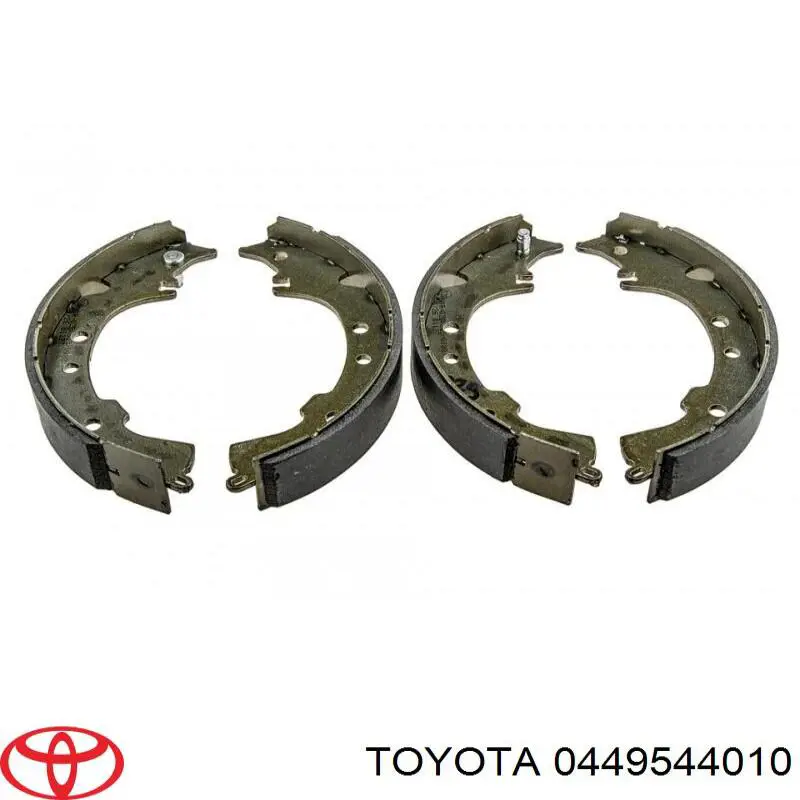 Тормоза рабочие задние ножные и тормозные барабаны Toyota 0449544010 цена, от 38.14 USD