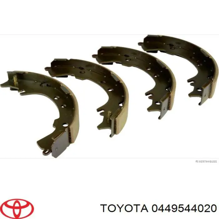 Тормоза рабочие задние ножные и тормозные барабаны Toyota 0449544020 цена, от 32.60 USD