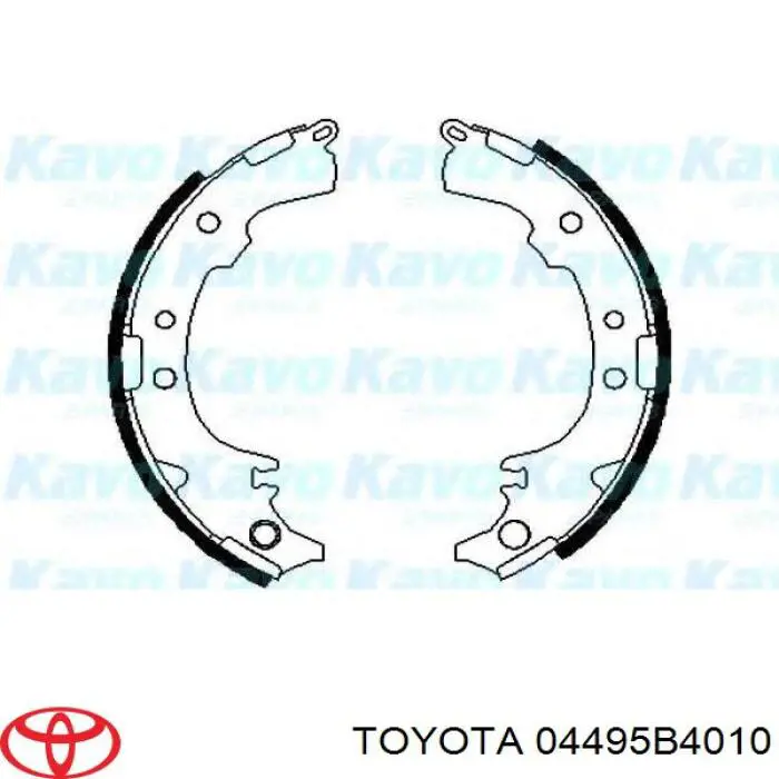 Задние барабанные колодки 04495B4010 Toyota