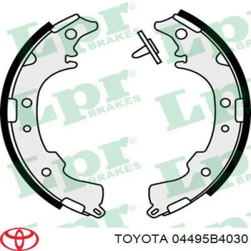 Задние барабанные колодки 04495B4030 Toyota