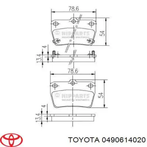 0490614020 Toyota