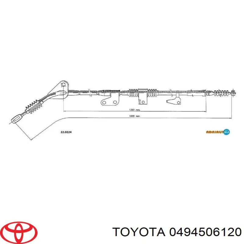  Toyota 0494506120 цена, от 21.08 USD