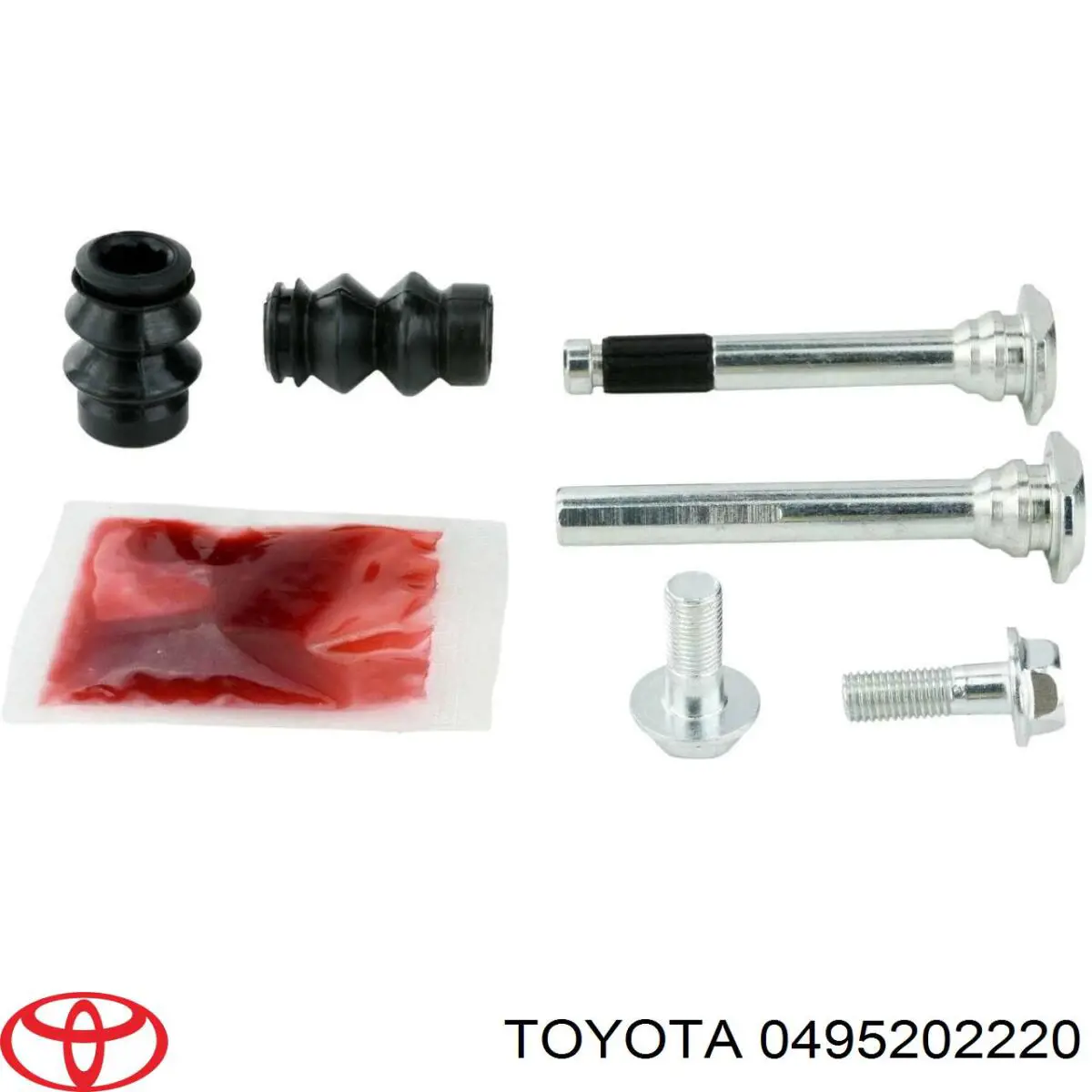 0495202220 Toyota ремкомплект суппорта тормозного переднего