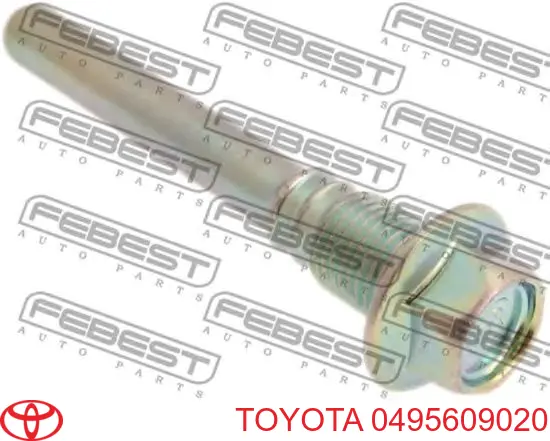0495609020 Toyota ремкомплект суппорта тормозного заднего