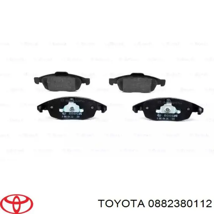 Жидкость тормозная Toyota Brake &amp; Clutch Fluid DOT 4 1 л (0882380112)