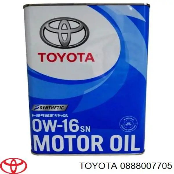0888007705 Toyota Масло двигателя