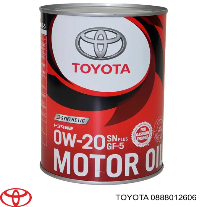 0888012606 Toyota óleo para motor