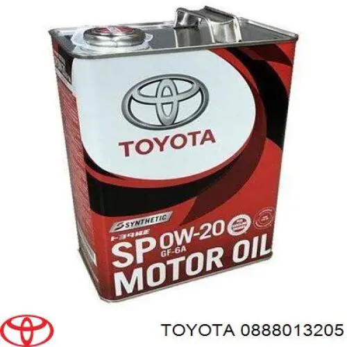 0888013205 Toyota óleo para motor