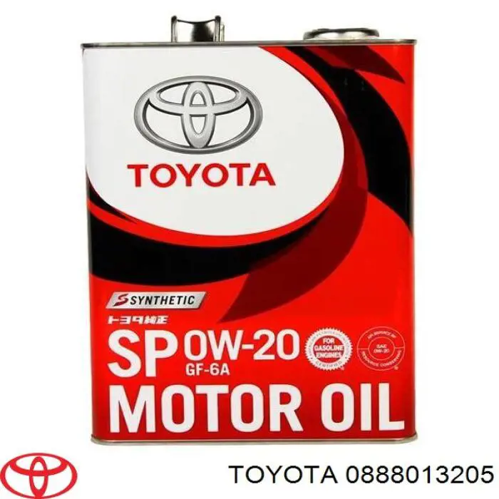 0888013205 Toyota Масло двигателя