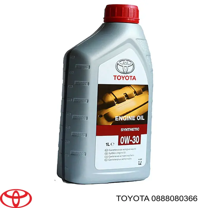 Моторное масло Toyota ENGINE OIL 0W-30 Синтетическое 1л (0888080366)
