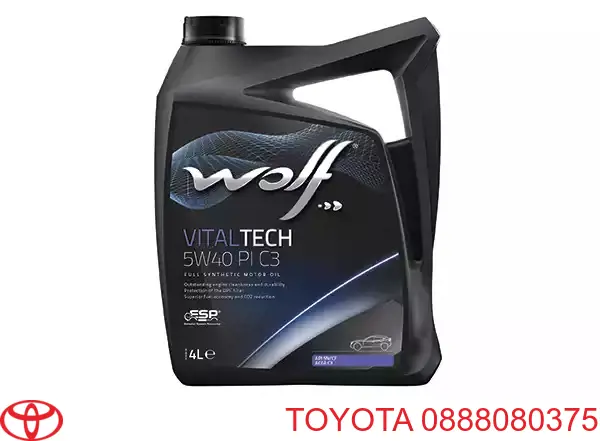 Моторное масло Toyota ENGINE OIL 5W-40 Синтетическое 5л (0888080375)