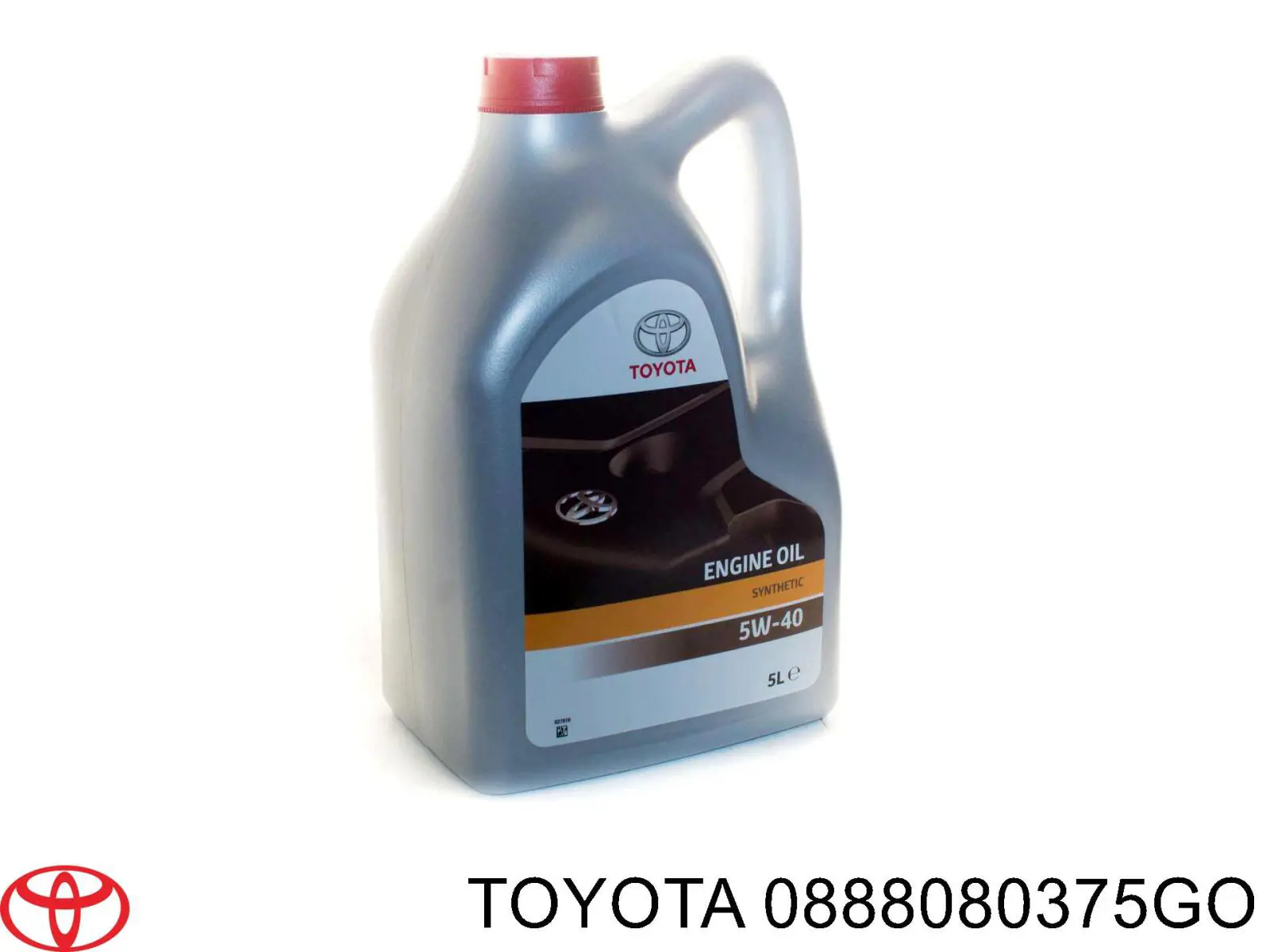 Моторное масло Toyota ENGINE OIL 5W-40 Синтетическое 5л (0888080375GO)