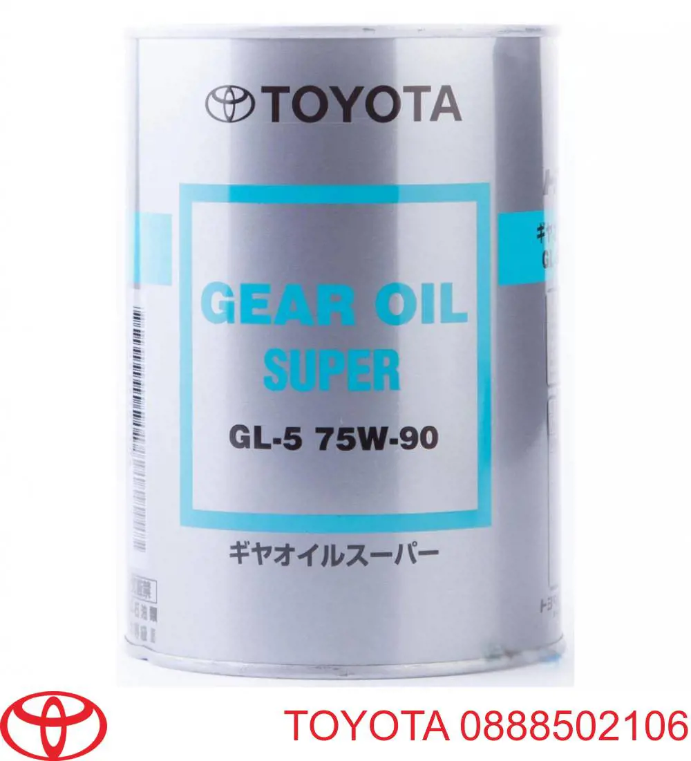  Масло трансмиссионное Toyota Gear Oil Super 75W-90 GL-5 1 л (0888502106)