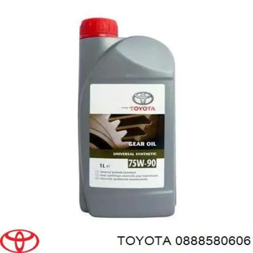  Масло трансмиссионное Toyota SYNTHETIC Gear Oil 75W-90 GL-4|GL-5 1 л (0888580606)