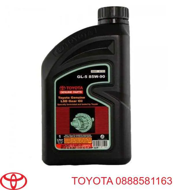 Масло трансмиссии TOYOTA 0888581163