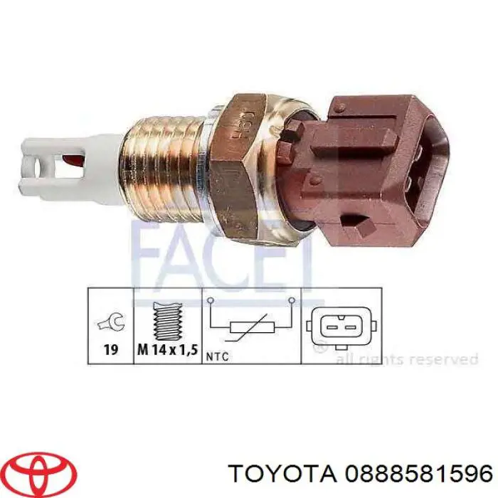  Трансмиссионное масло Toyota (0888581596)